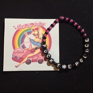 Barbie Fuck The Police Bracelet